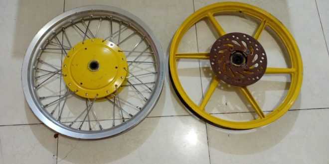 Velg racing motor