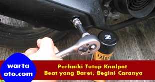 tutup knalpot Beat.