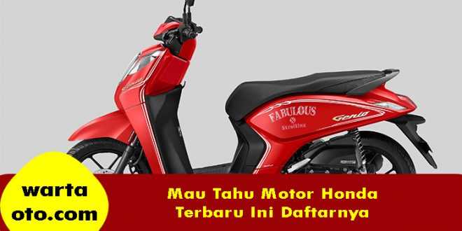 Motor Honda Terbaru