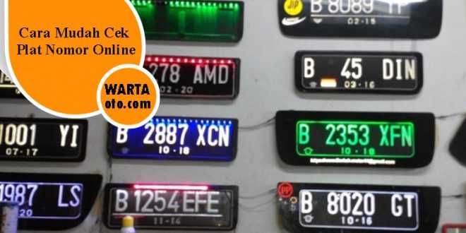 cek plat nomor online