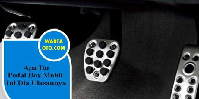 pedal box mobil