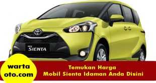 Harga mobil Sienta