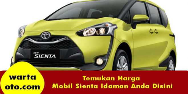 Harga mobil Sienta