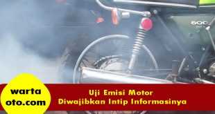 Uji emisi motor