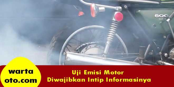 Uji emisi motor