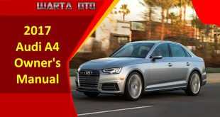 2017 audi a4 owner's manual