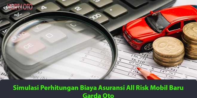 Simulasi Perhitungan Biaya Asuransi All Risk Mobil Baru Garda Oto