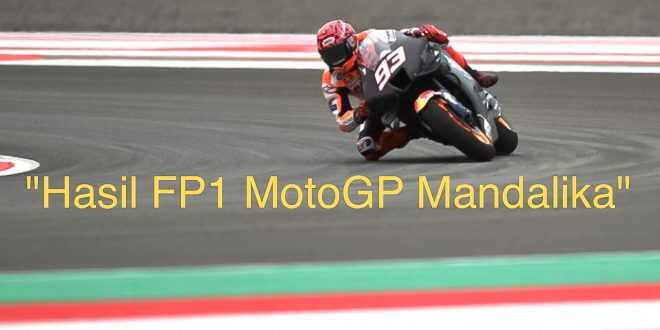 Hasil FP1 MotoGP Mandalika