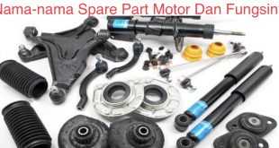 Nama-nama Spare Part Motor Dan Fungsinya