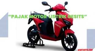 Pajak motor listrik gesits