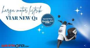 Harga motor listrik viar new Q1