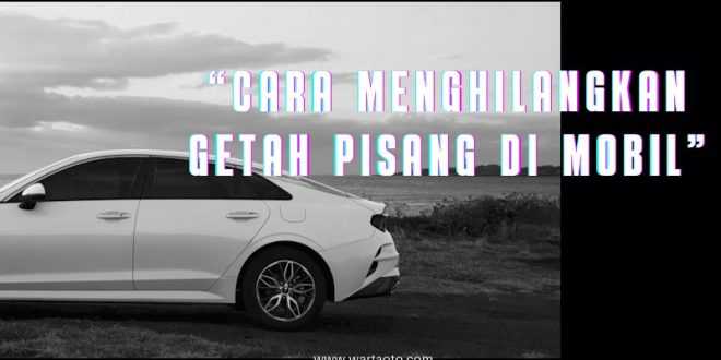 “Cara Menghilangkan Getah Pisang di Mobil”