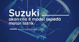 Suzuki akan rilis 8 model sepeda