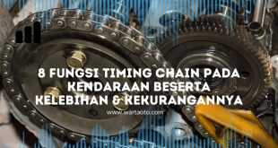 8 Fungsi Timing Chain pada Kendaraan Beserta Kelebihan & Kekurangannya