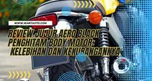 Aero Black Penghitam Body Motor