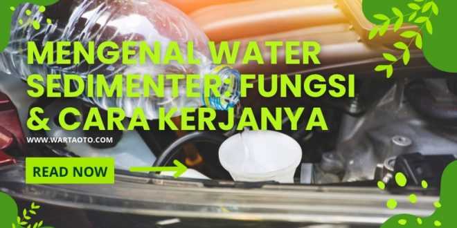 Mengenal water sedimenter