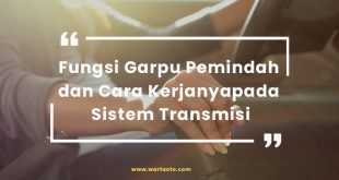 Fungsi Garpu Pemindah