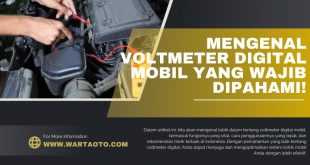 Mengenal voltmeter digital mobil