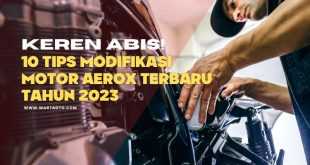Keren Abis! 10 Tips Modifikasi Motor Aerox Terbaru Tahun 2023